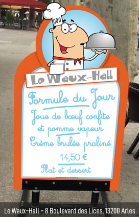 Stop trottoir Le Waux-Hall